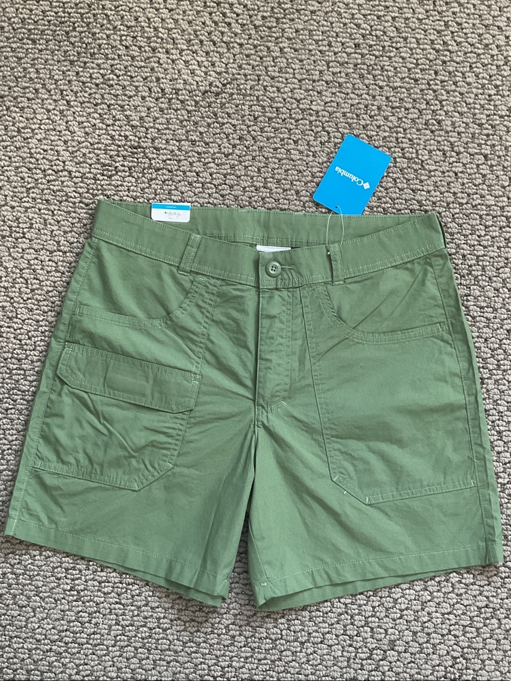 Columbia Olive Green Cargo Shorts